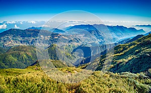 A scenic view of Heaven on earth, Fansipan highest mountain,Sapa,Vietnam